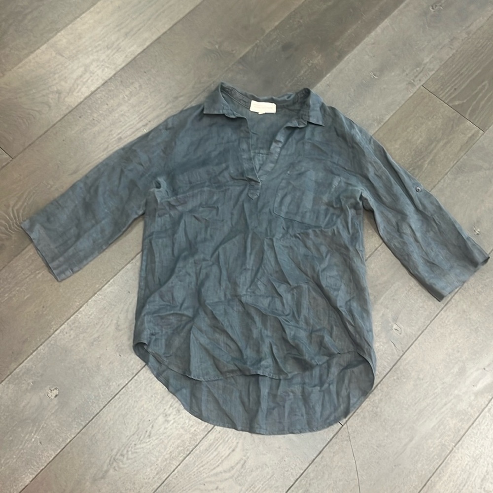 SIDE STITCH TUNIC SHIRT SIZE L
